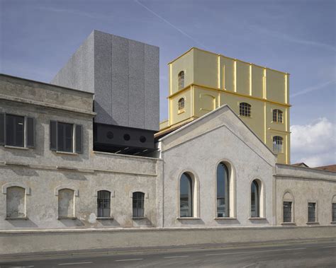 fondazione prada aluminium|behind the building fondazione prada.